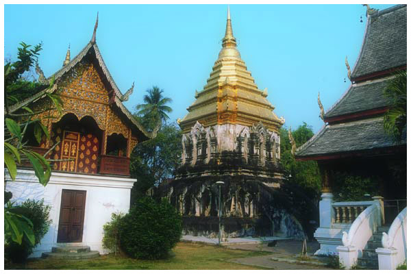 The Frangipani is neighbours with one of Chiang Mai's most historic temples